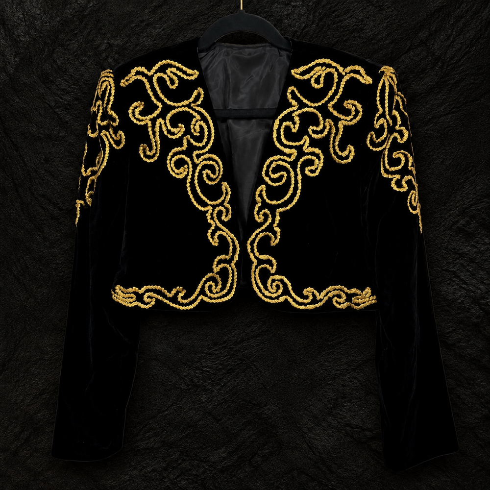 ORNATE GOLD MILITARY JACKET