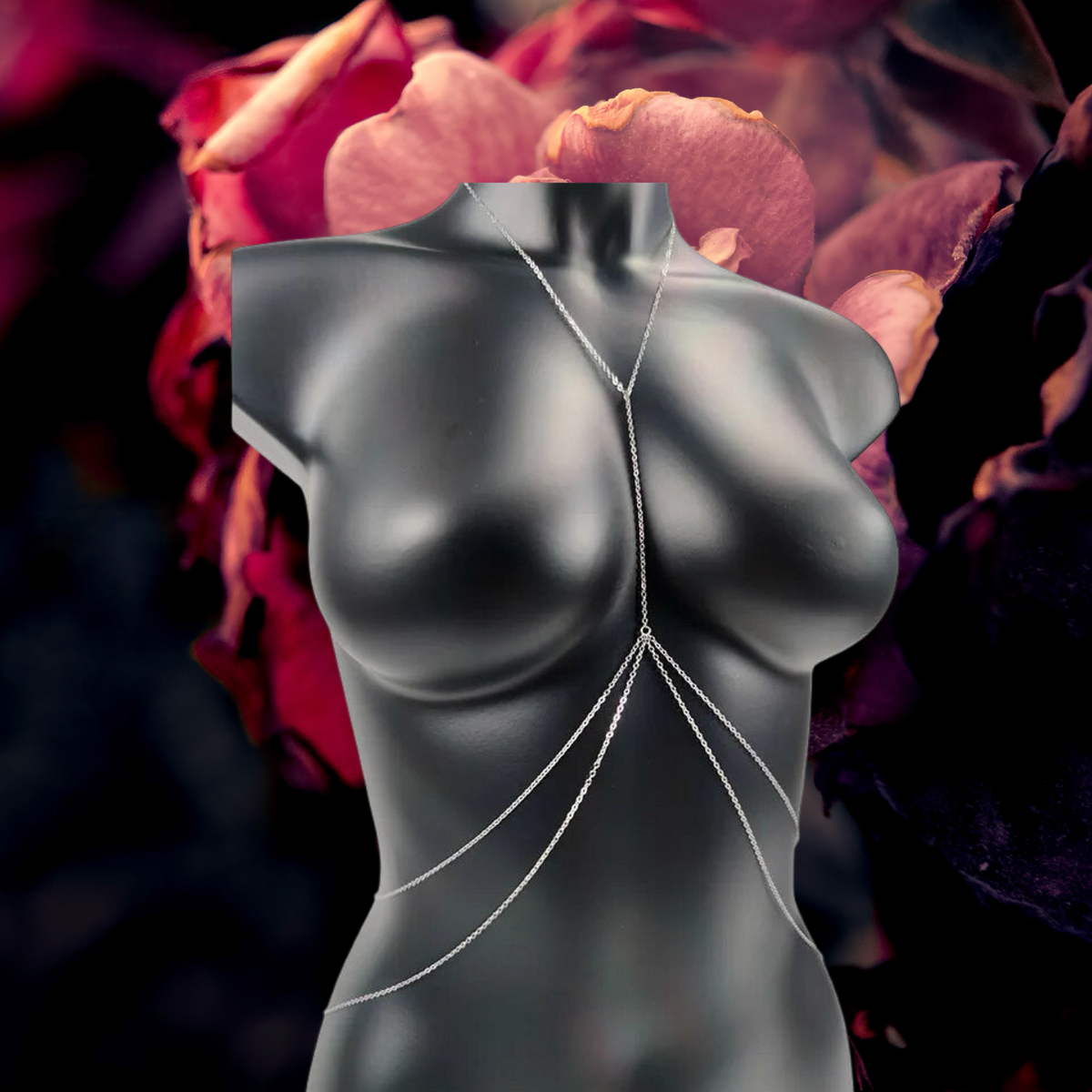 AYRA BODY CHAIN - SLVR