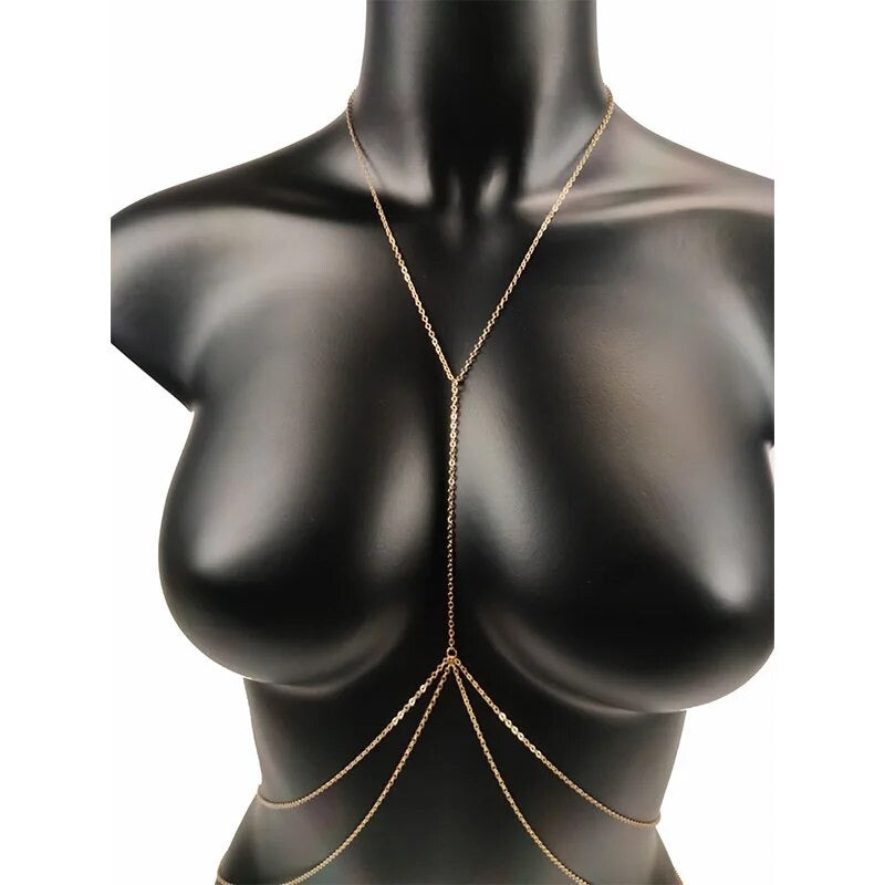 AYRA BODY CHAIN - GLD