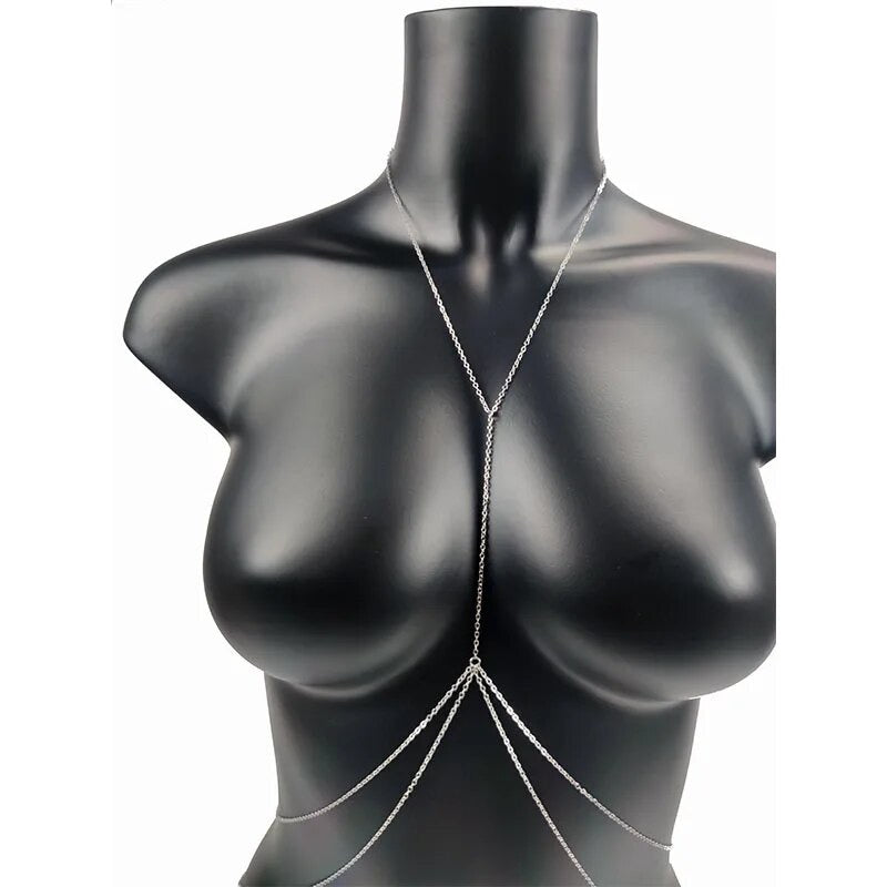 AYRA BODY CHAIN - SLVR