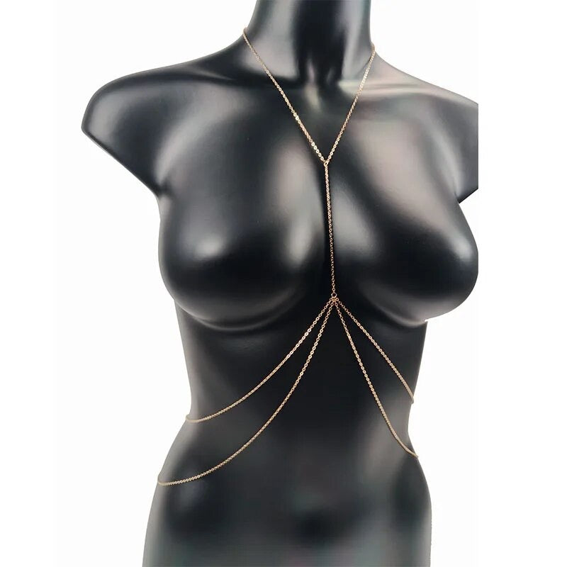 AYRA BODY CHAIN - GLD