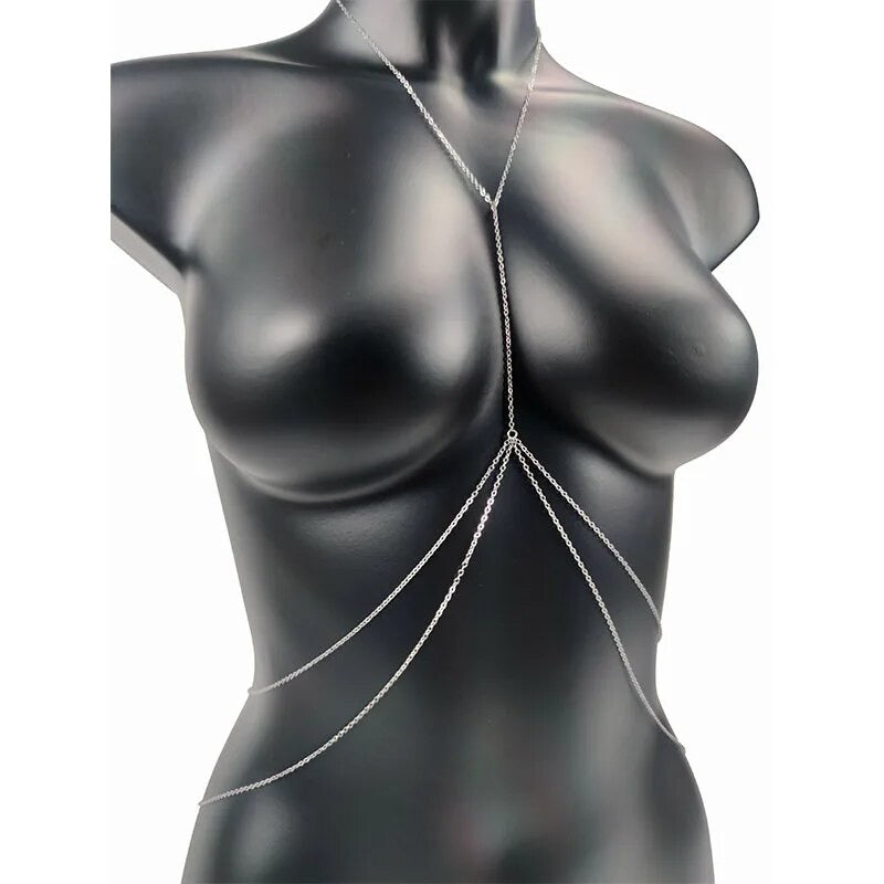 AYRA BODY CHAIN - SLVR