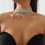 BIRDIE CHOKER NECKLACE