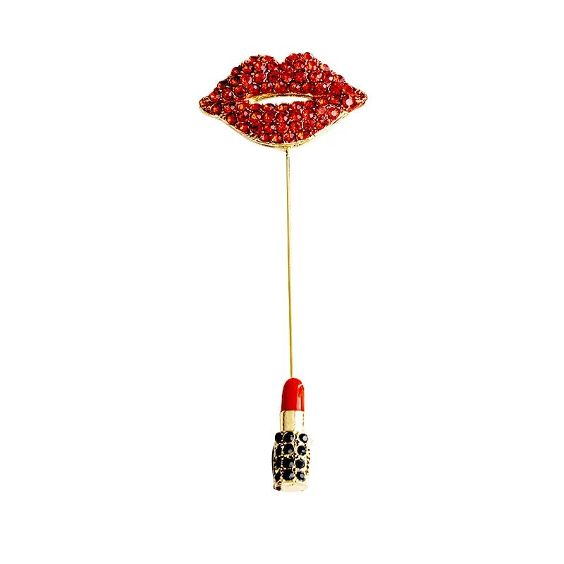 LIPSTICK BROOCH