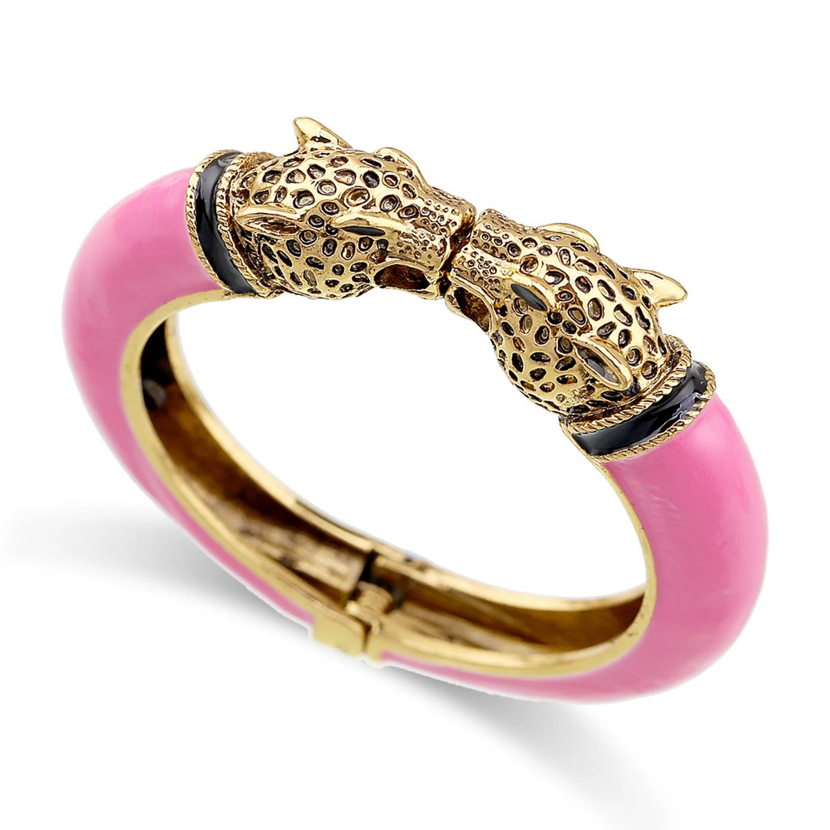 LEOPARD CUFF - PINK