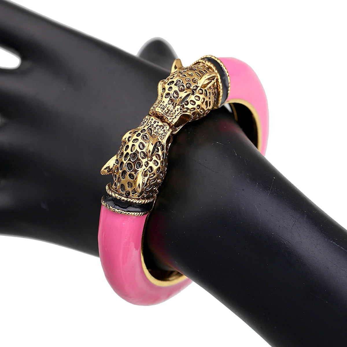 LEOPARD CUFF - PINK