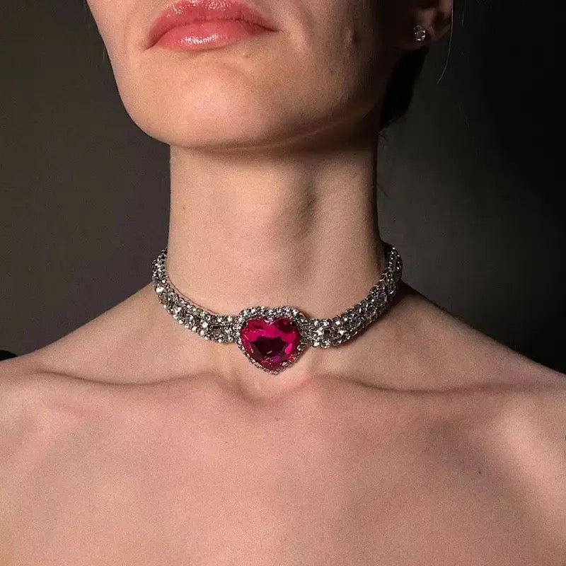 TENNIS CHOKER - PINK