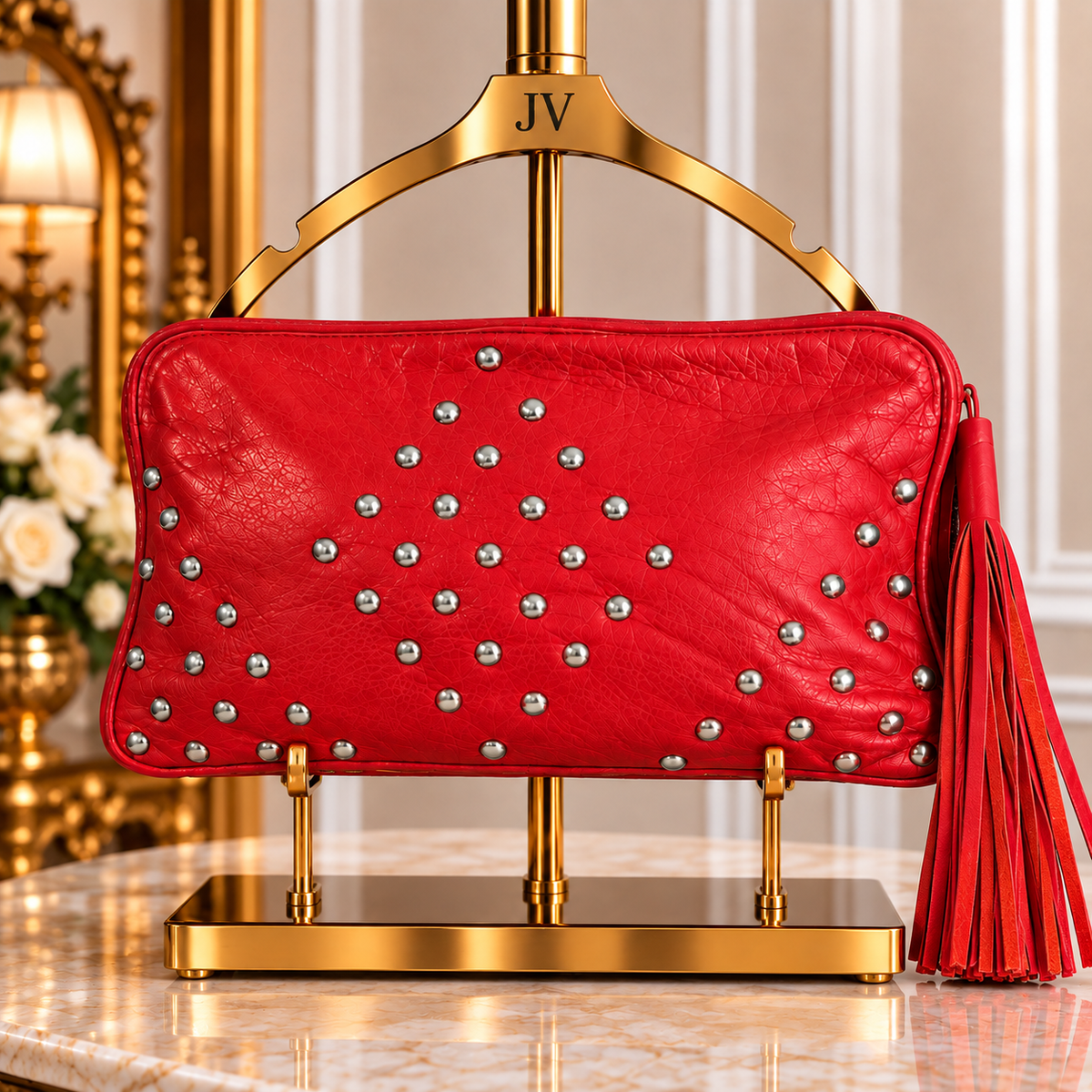 LADY RED CLUTCH