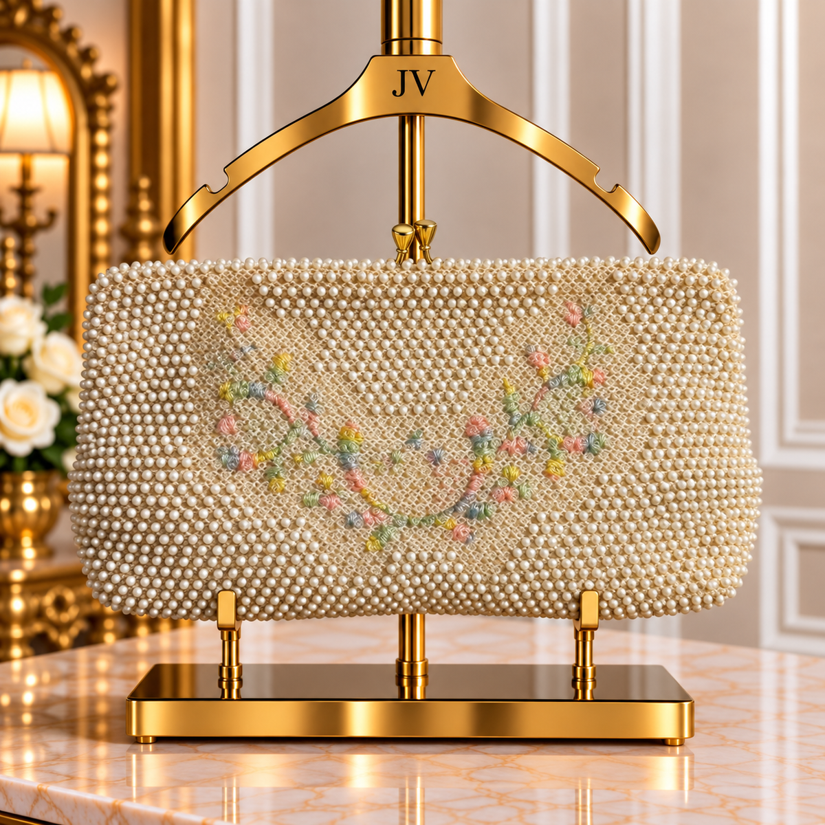 FLORA BEADED PURSE
