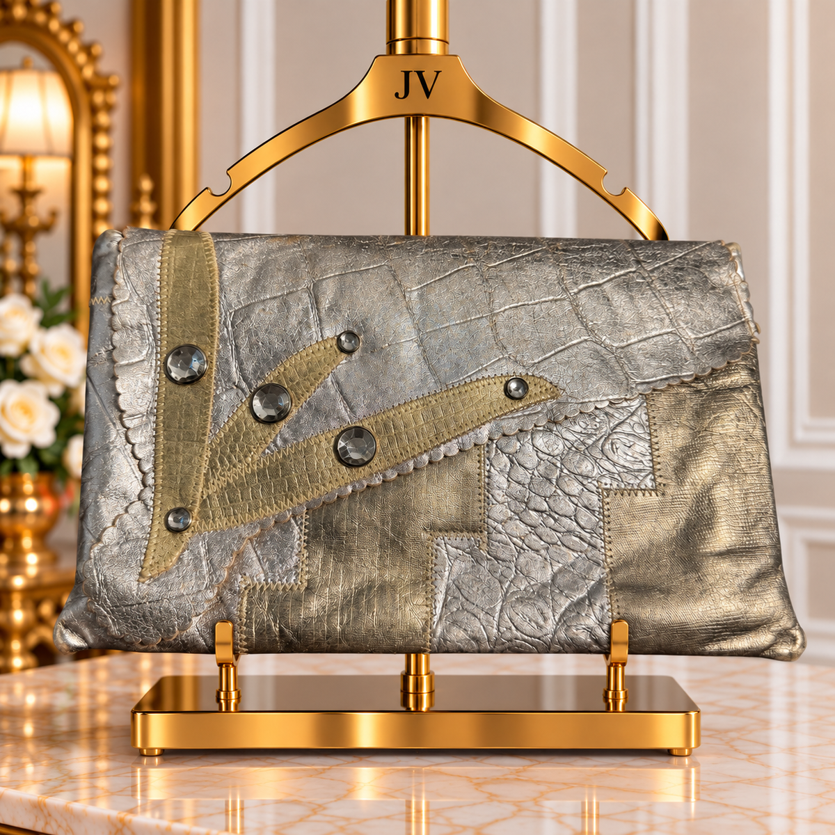 BRONZED CLUTCH